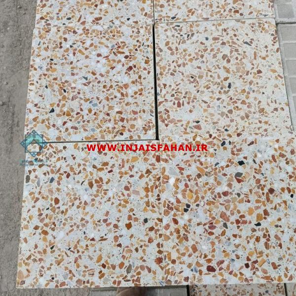 موزاییک الوان فرنگی نمره 3 – سنگ الوان و سفید زیبا
