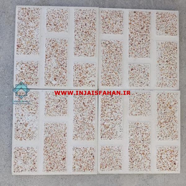 موزاییک حیاطی آجرنما قرمز – نمای متفاوت و زیبا