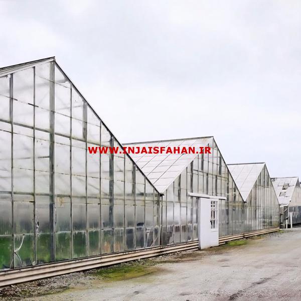 سازه گاتیک گلخانه با تجهیزات