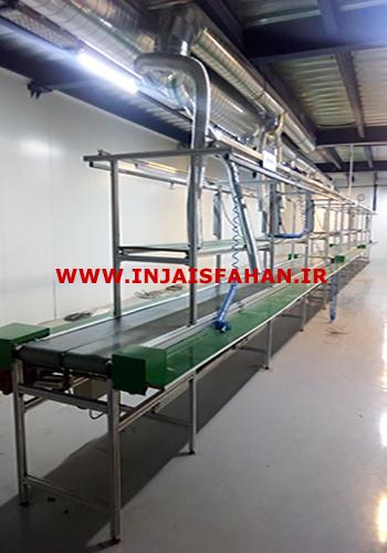 نوار نقاله خط مونتاژ لوازم خانگی