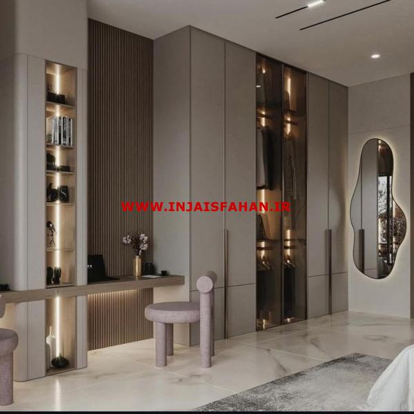 طراحی ونصب  کمددیواری شیک