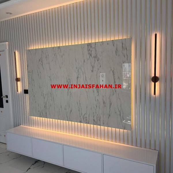 طراحی واجرای تی وی وال مدرن ولوکس دراصفهان