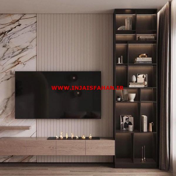 اجرای تخصصی تی وی وال مدرن دراصفهان-طراحی رایگان