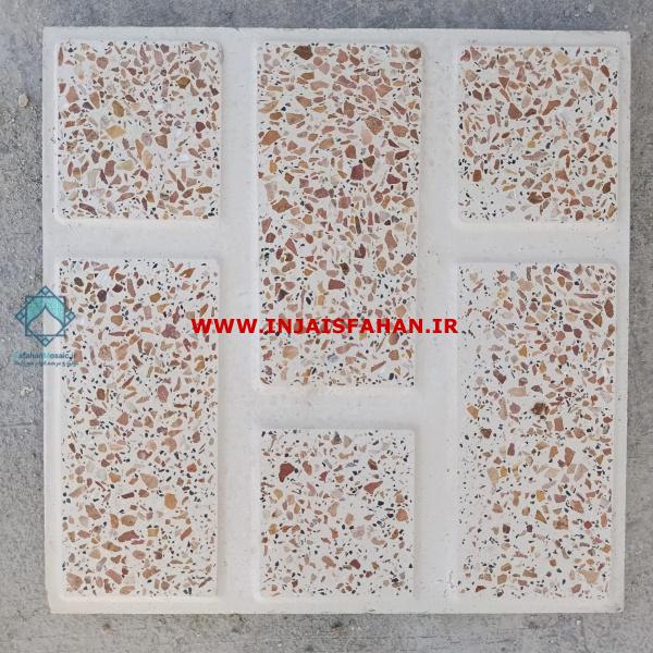 موزاییک حیاطی آجرنما قرمز – نمای متفاوت و زیبا