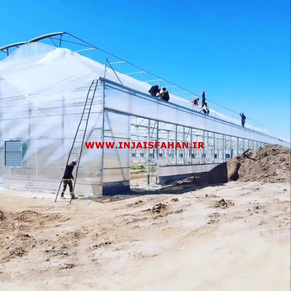 فروش و ساخت گلخانه گالوانیزه
