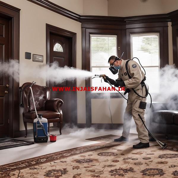 سمپاشی تخصصی و تضمینی موریانه اصفهان
