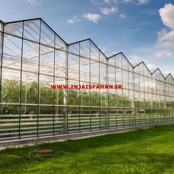 سازه گاتیک گلخانه با تجهیزات