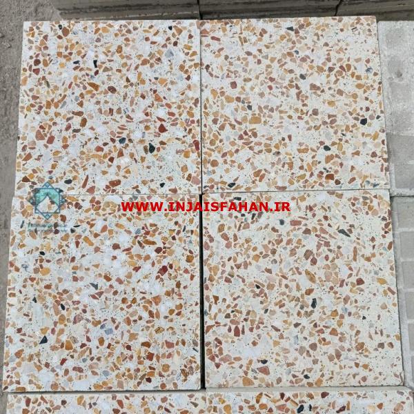موزاییک الوان فرنگی نمره 3 – سنگ الوان و سفید زیبا