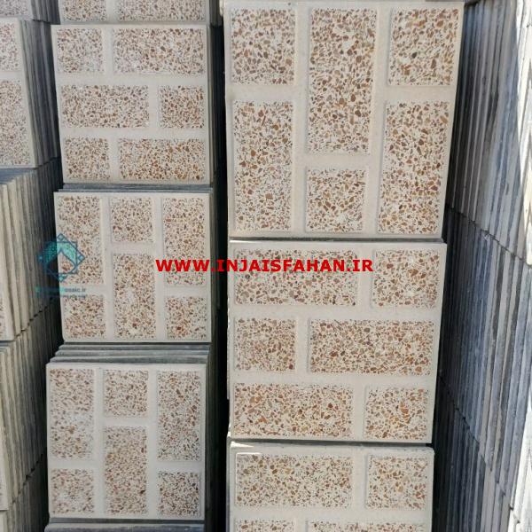 موزاییک حیاطی آجرنما قرمز – نمای متفاوت و زیبا