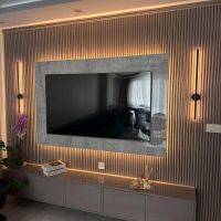 طراحی واجرای تی وی وال مدرن ولوکس دراصفهان