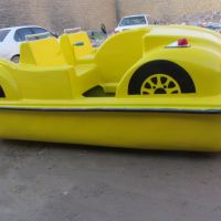 قایق پدالی طرح ماشین فایبرگلاس زرین کار