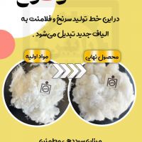 راه اندازی خط تولید الیاف از فلامنت و سر نخ