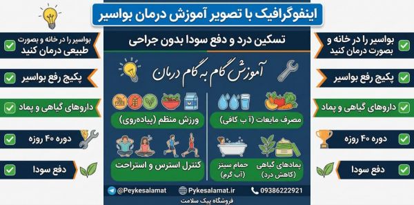 درمان بواسیر - پیک سلامت